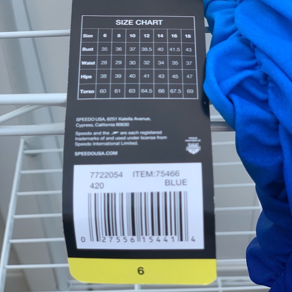 BNWT SPEEDO 1pc BATHINGSUIT.SUPER SEXY HIDES RITE - Picture 3 of 3